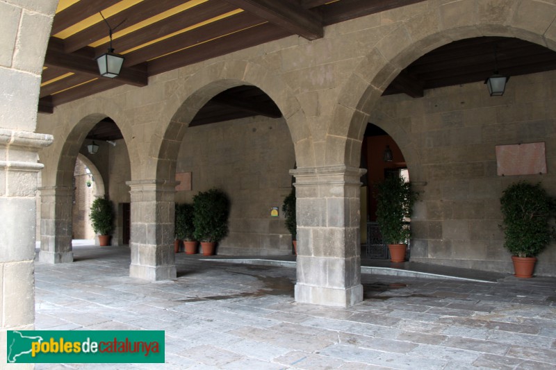 Barcelona - Poble Espanyol, Ajuntament de Vall-de-roures (Foto: Albert Esteves, 2016) Barcelona - Poble Espanyol, Ajuntament de Vall-de-roures