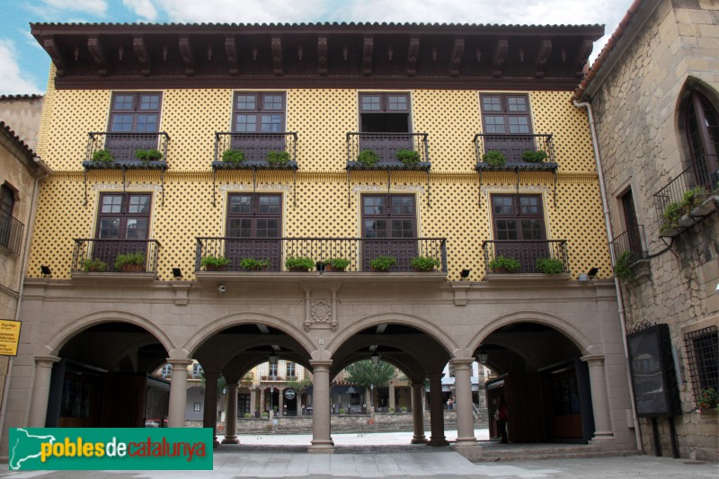 Barcelona - Poble Espanyol, Les Arcades de Sangüesa