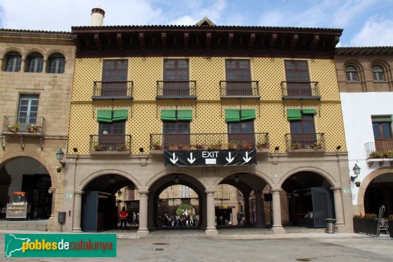 Barcelona - Poble Espanyol, Les Arcades de Sangüesa