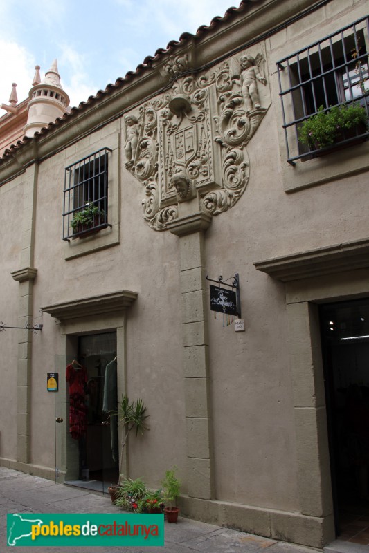 Barcelona - Poble Espanyol, Palau del Bisbe Solís, de Miajadas (Foto: Albert Esteves, 2016) Barcelona - Poble Espanyol, Palau del Bisbe Solís, de Miajadas