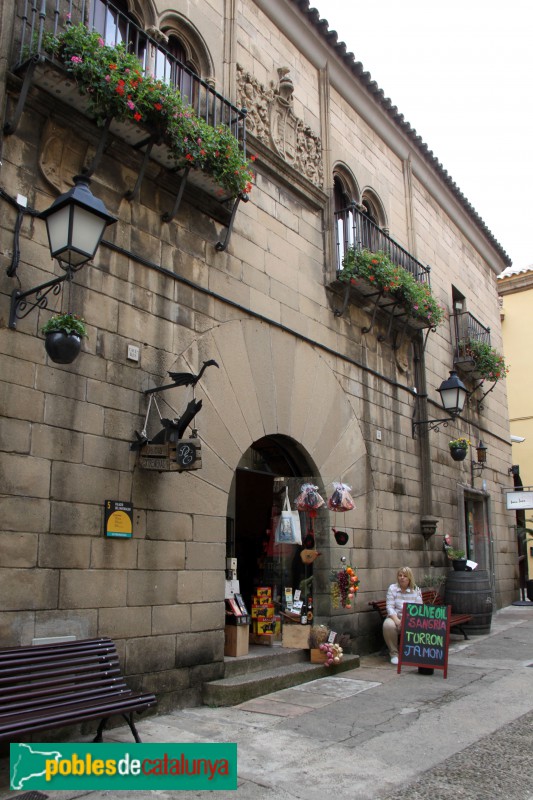 Barcelona - Poble Espanyol, Palau del Mayoralgo, Càceres (Foto: Albert Esteves, 2016) Barcelona - Poble Espanyol, Palau del Mayoralgo, Càceres