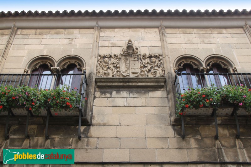 Barcelona - Poble Espanyol, Palau del Mayoralgo, Càceres (Foto: Albert Esteves, 2016) Barcelona - Poble Espanyol, Palau del Mayoralgo, Càceres