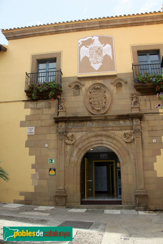 Barcelona - Poble Espanyol, Casa d'Hernando de Ovando (Càceres)