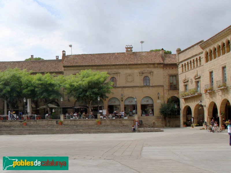 Barcelona - Poble Espanyol, Contaduría del Cabildo (Sigüenza) (Foto: Albert Esteves, 2016) Barcelona - Poble Espanyol, Contaduría del Cabildo (Sigüenza)
