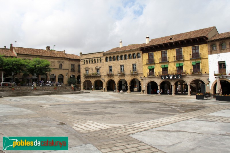 Barcelona - Poble Espanyol, plaça Major