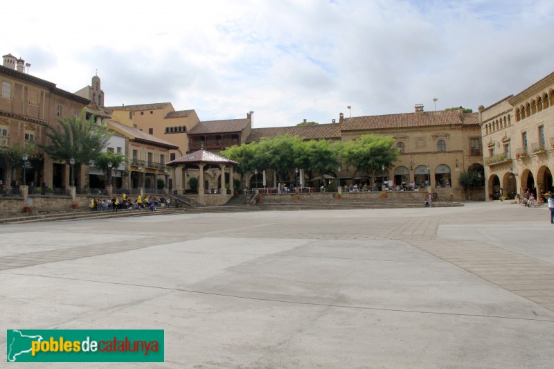 Barcelona - Poble Espanyol, plaça Major