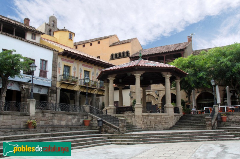 Barcelona - Poble Espanyol, plaça Major