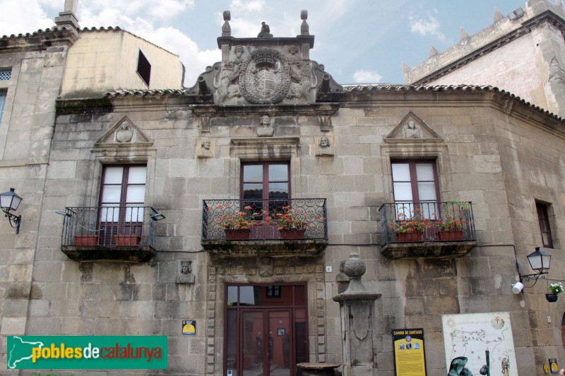 Barcelona - Poble Espanyol, Paço dos Fefinhans, Cambados (Foto: Albert Esteves, 2016) Barcelona - Poble Espanyol, Paço dos Fefinhans, Cambados