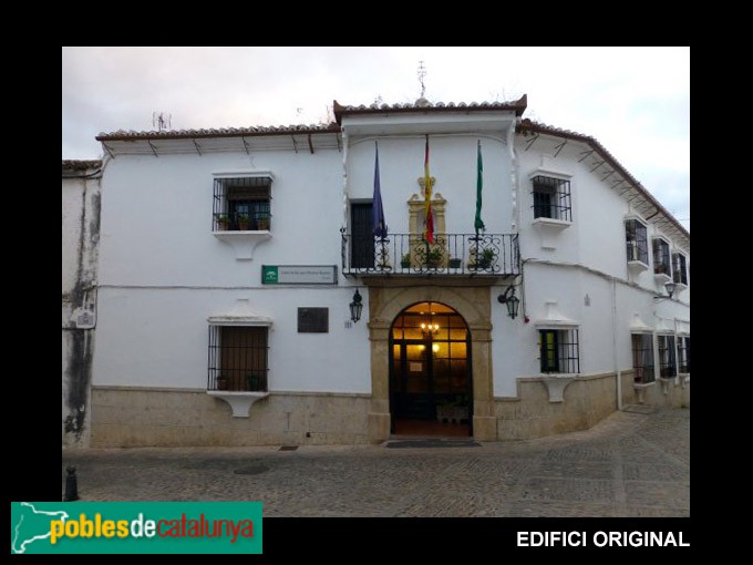 Posada de las Ánimas (Ronda), edifici original en l'actualitat (Foto: Diputación de Málaga) Posada de las Ánimas (Ronda), edifici original en l'actualitat