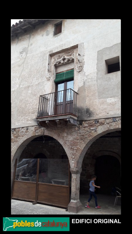 Barcelona - Poble Espanyol, Casa dels Balbs, edifici original (Foto: Maite Oliva, 2016) Barcelona - Poble Espanyol, Casa dels Balbs, edifici original