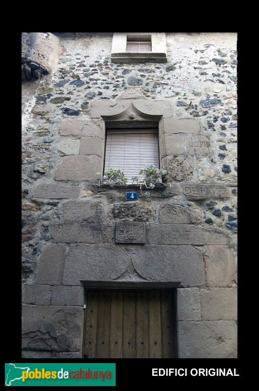 Barcelona - Poble Espanyol, antiga rectoria, edifici original de Santa Pau GEMA DE LA FUENTE 2011