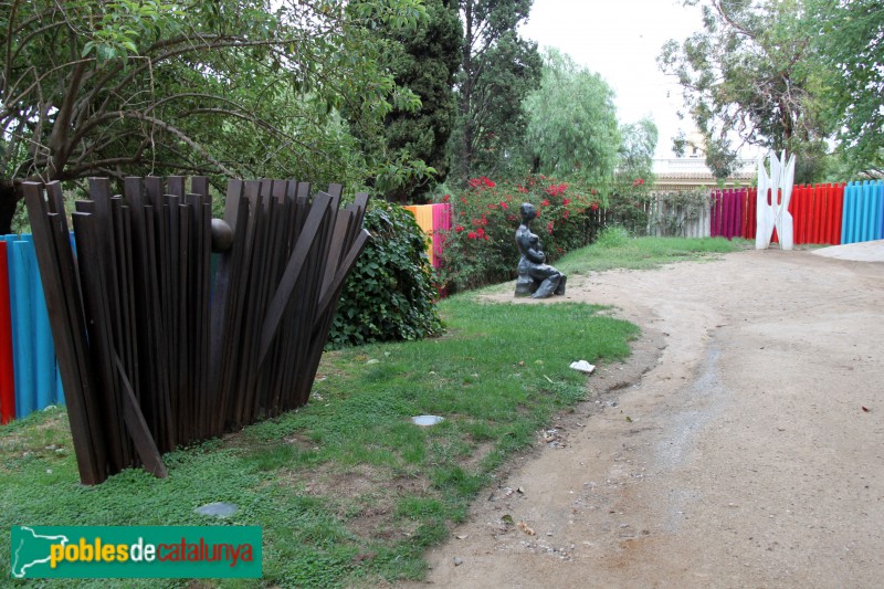 Barcelona - Poble Espanyol, Jardí d'Escultures (Foto: Albert Esteves, 2016) Barcelona - Poble Espanyol, Jardí d'Escultures