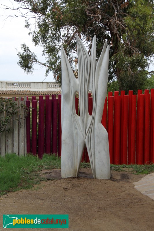 Barcelona - Poble Espanyol, Jardí d'Escultures (Foto: Albert Esteves, 2016) Barcelona - Poble Espanyol, Jardí d'Escultures