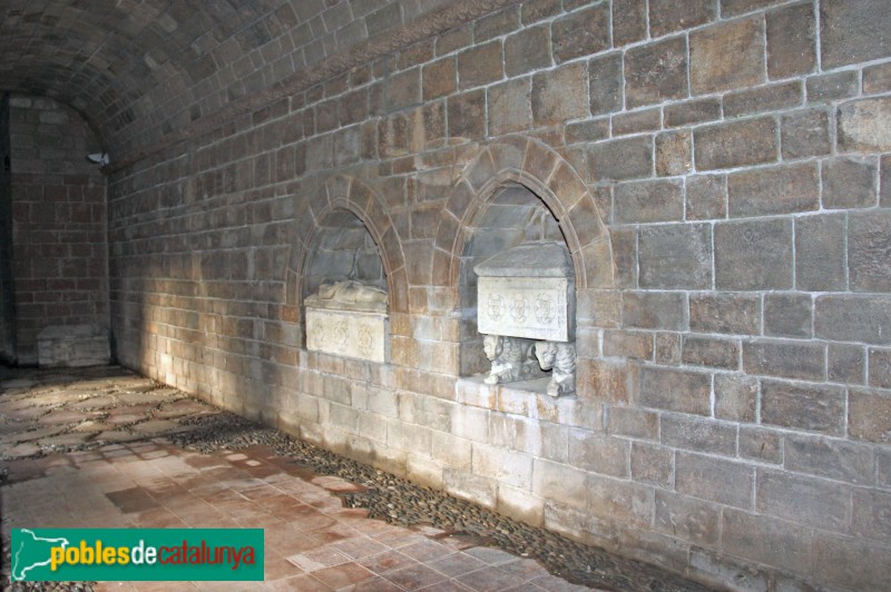Barcelona - Poble Espanyol, monestir romànic de Sant Miquel (Foto: Albert Esteves, 2016) Barcelona - Poble Espanyol, monestir romànic de Sant Miquel