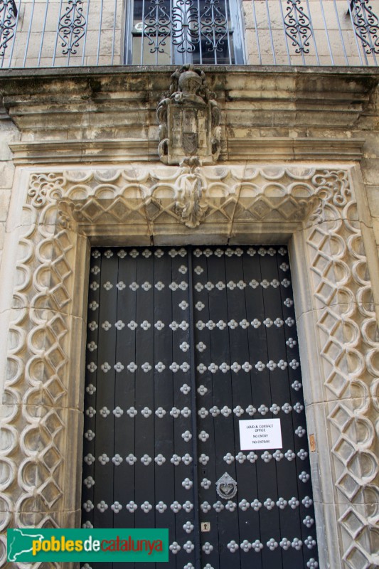 Barcelona - Poble Espanyol, casa García de Veas (Arcos de la Frontera)