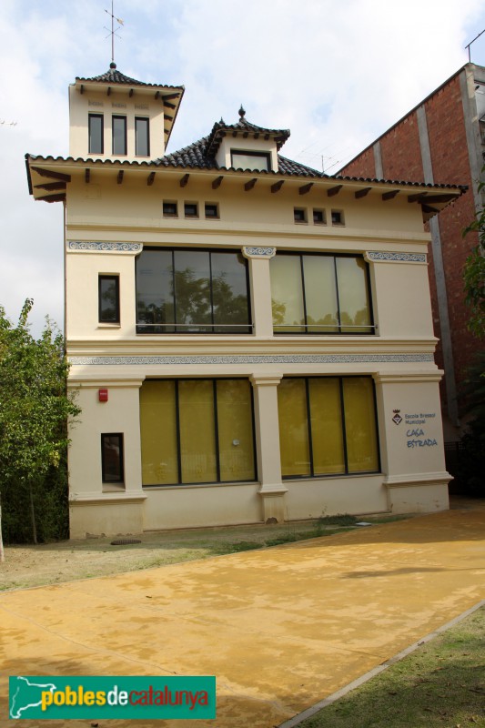 Sant Andreu de la Barca - Can Ros Estrada, façana posterior
