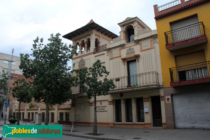 Sant Andreu de la Barca - Casa Pedemonte (Foto: Albert Esteves, 2016) Sant Andreu de la Barca - Casa Pedemonte
