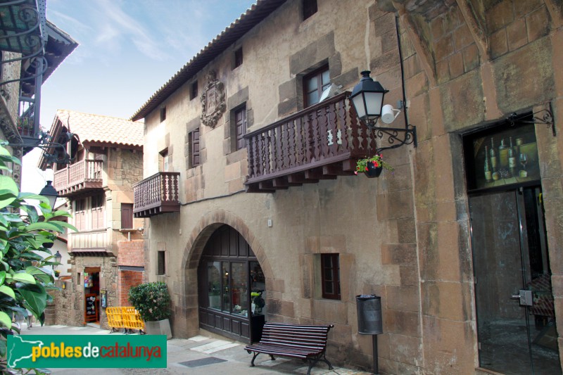 Barcelona - Poble Espanyol, casa Artetxe, Erandio (Biscaia)