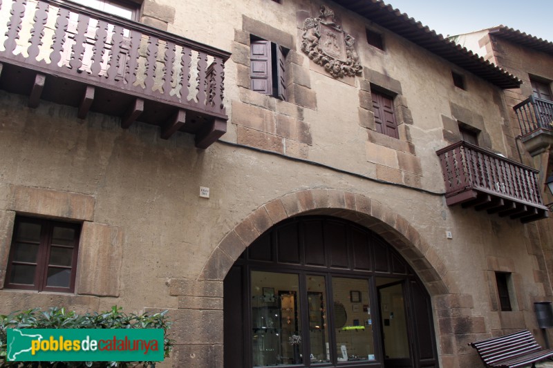 Barcelona - Poble Espanyol, casa Artetxe, Erandio (Biscaia) (Foto: Albert Esteves, 2016) Barcelona - Poble Espanyol, casa Artetxe, Erandio (Biscaia)