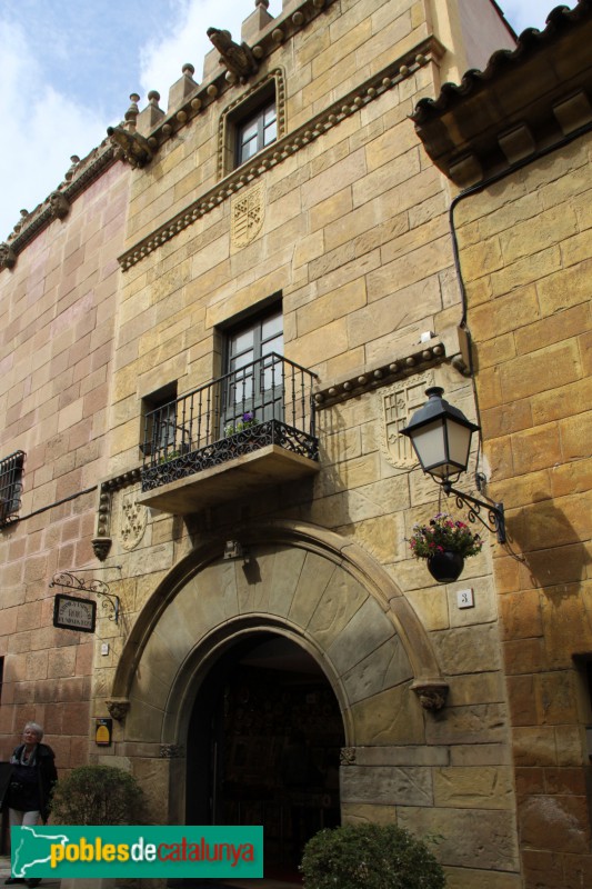 Barcelona - Poble Espanyol, Casa del Doncel (Sigüenza)