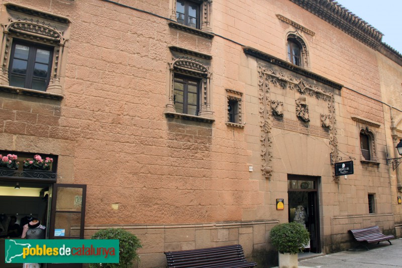 Barcelona - Poble Espanyol, palau dels Contreras, Ayllón (Segòvia) (Foto: Albert Esteves, 2016) Barcelona - Poble Espanyol, palau dels Contreras, Ayllón (Segòvia)