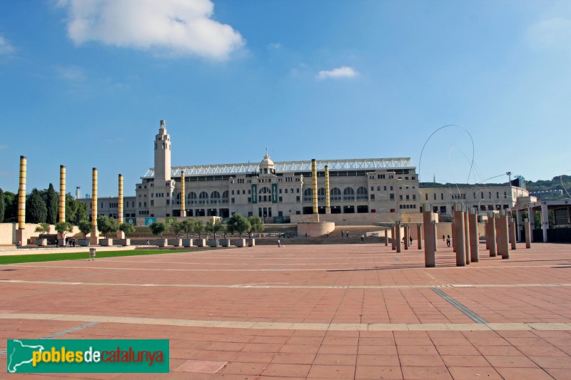 Barcelona - Estadi Lluís Companys (Foto: Albert Esteves, 2016) Barcelona - Estadi Lluís Companys