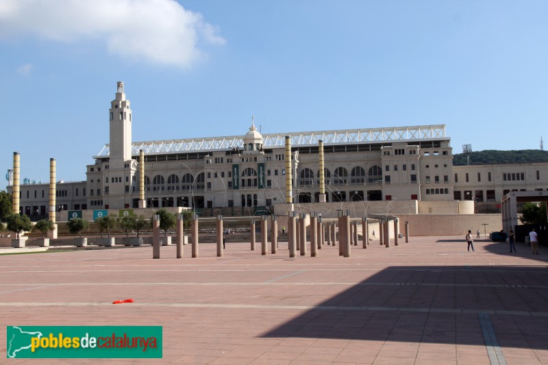 Barcelona - Estadi Lluís Companys (Foto: Albert Esteves, 2016) Barcelona - Estadi Lluís Companys