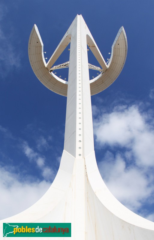 Barcelona - Torre de Comunicacions de Montjuïc (Foto: Albert Esteves, 2016) Barcelona - Torre de Comunicacions de Montjuïc