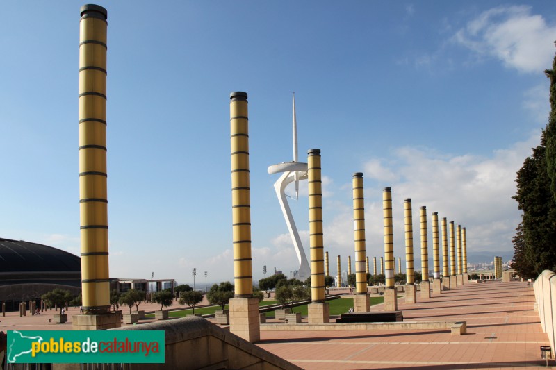 Barcelona - Torre de Comunicacions de Montjuïc (Foto: Albert Esteves, 2016) Barcelona - Torre de Comunicacions de Montjuïc
