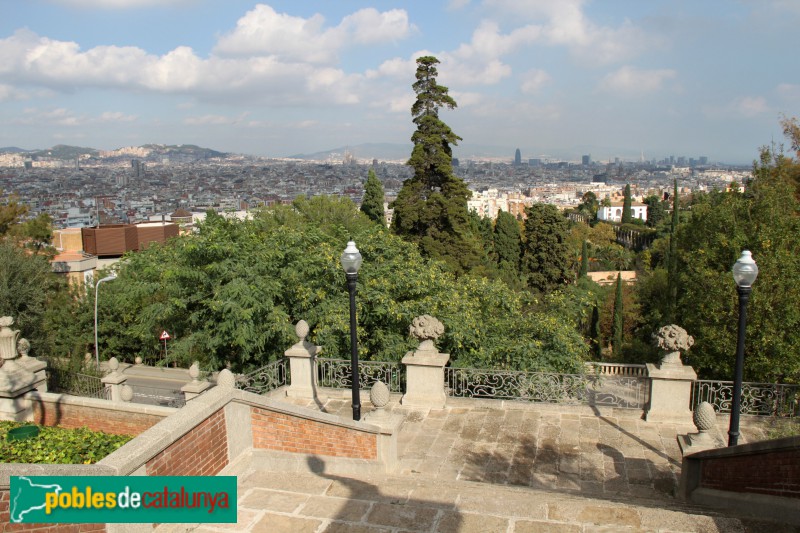 Barcelona - Jardins Joan Maragall (Foto: Albert Esteves, 2016) Barcelona - Jardins Joan Maragall