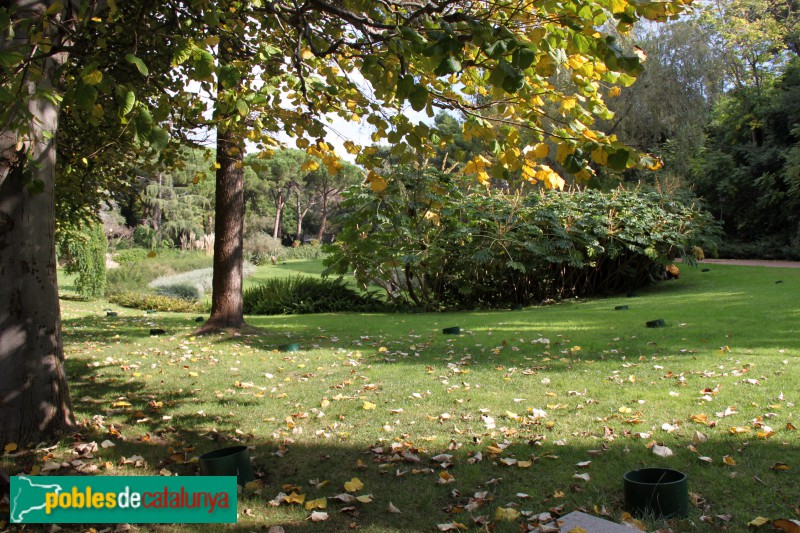 Barcelona - Jardins Joan Maragall (Foto: Albert Esteves, 2016) Barcelona - Jardins Joan Maragall