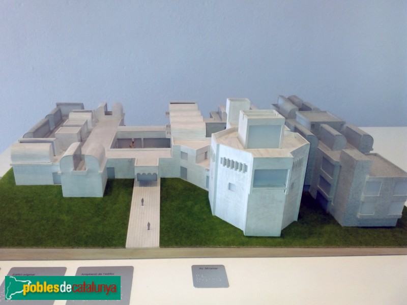 Barcelona - Fundació Miró, maqueta (Foto: Anna Corcoll, 2016) Barcelona - Fundació Miró, maqueta