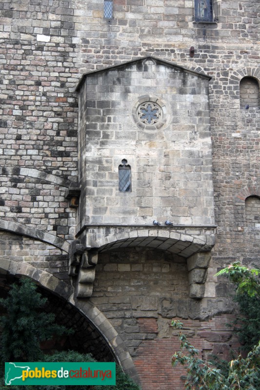 Barcelona - Capella de Santa Àgata, capelleta de Sant Bartomeu