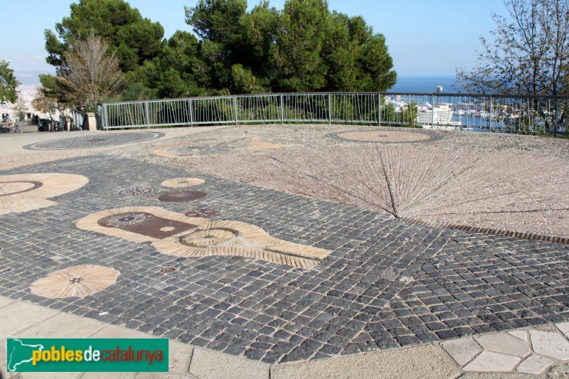 Barcelona - Jardins del Mirador de l'Alcalde (Foto: Albert Esteves, 2016) Barcelona - Jardins del Mirador de l'Alcalde