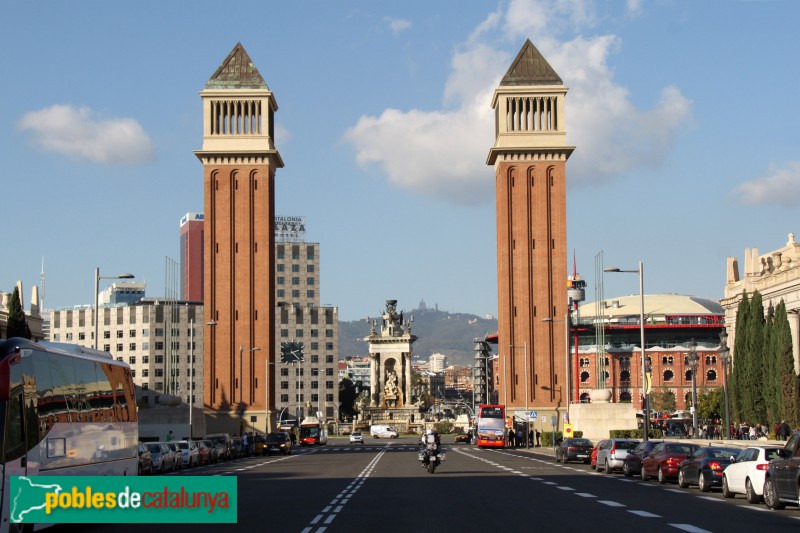 Barcelona - Font de la plaça Espanya