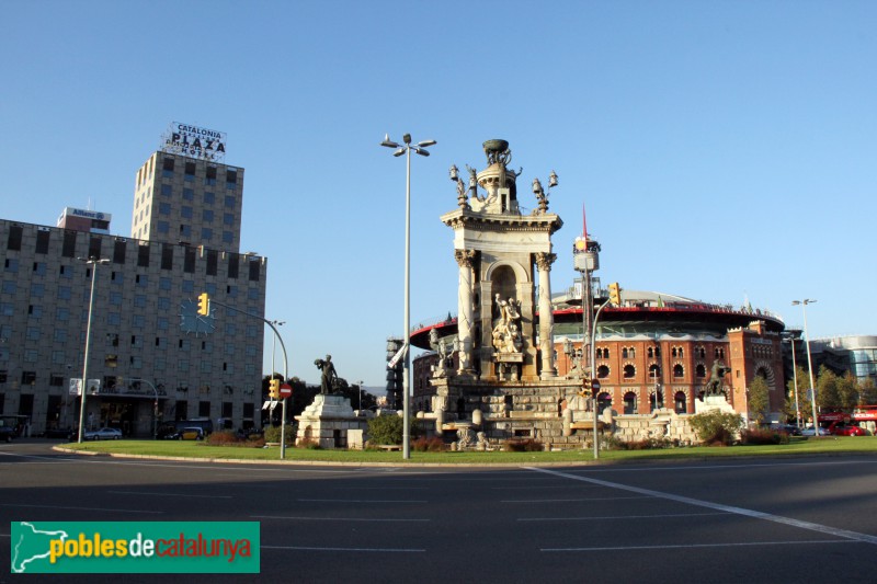 Barcelona - Font de la plaça Espanya