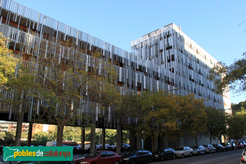 Barcelona - Edifici del carrer Química