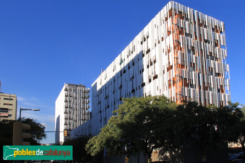 Barcelona - Edifici del carrer Química