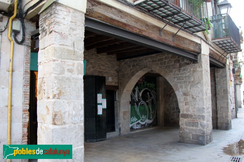 Barcelona - Casa porxada de Sant Agustí Vell