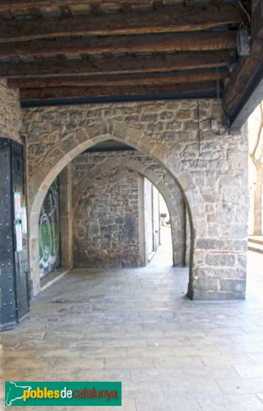 Barcelona - Casa porxada de Sant Agustí Vell