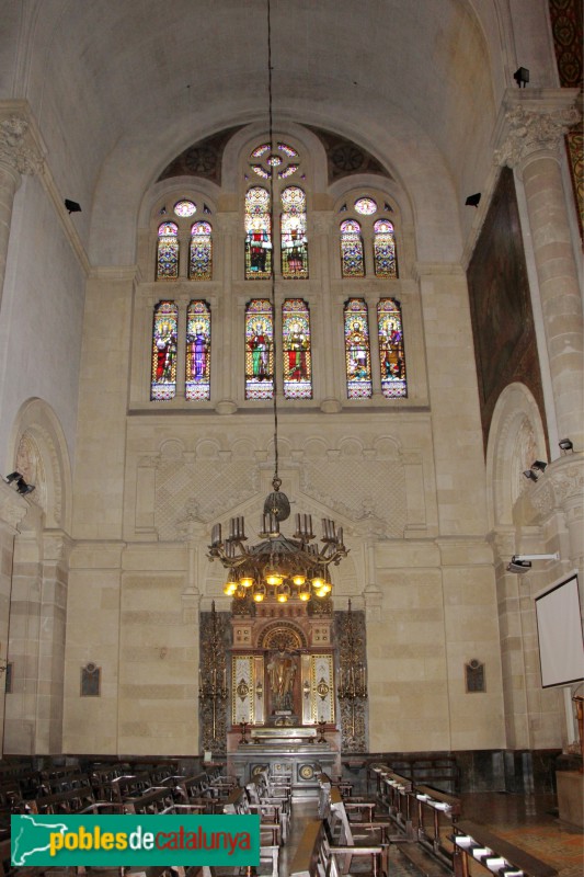 Barcelona - Església del Sagrat Cor de Jesús (Foto: Albert Esteves, 2016) Barcelona - Església del Sagrat Cor de Jesús