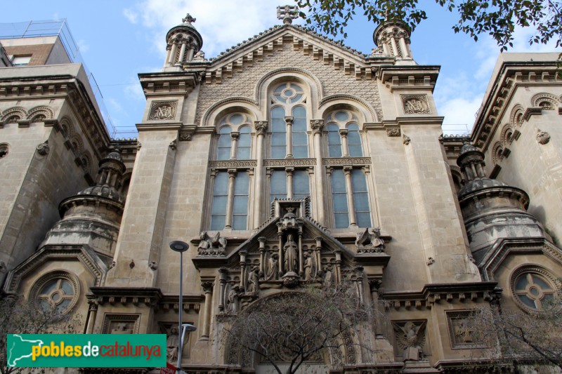 Barcelona - Església del Sagrat Cor de Jesús (Foto: Albert Esteves, 2016) Barcelona - Església del Sagrat Cor de Jesús