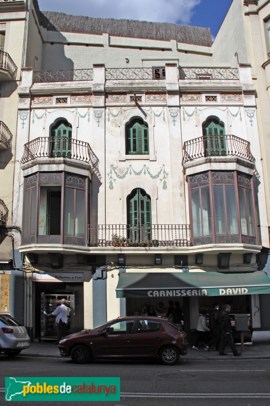 Barcelona - Reina Elisenda, 6 (Foto: Albert Esteves, 2017) Barcelona - Reina Elisenda, 6