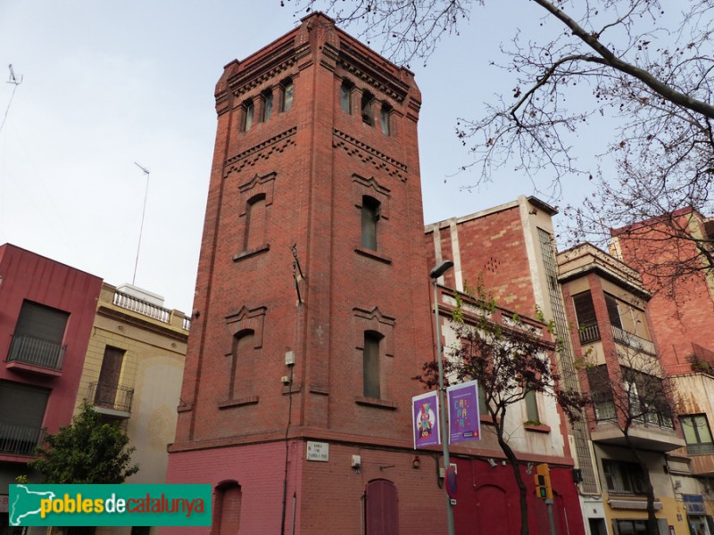 Barcelona - Pilar d'aigua de Fabra i Puig