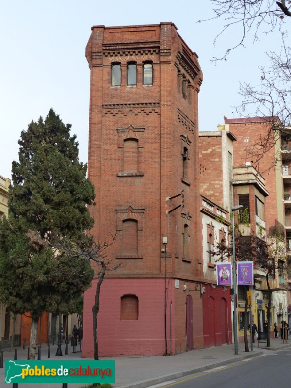 Barcelona - Pilar d'aigua de Fabra i Puig