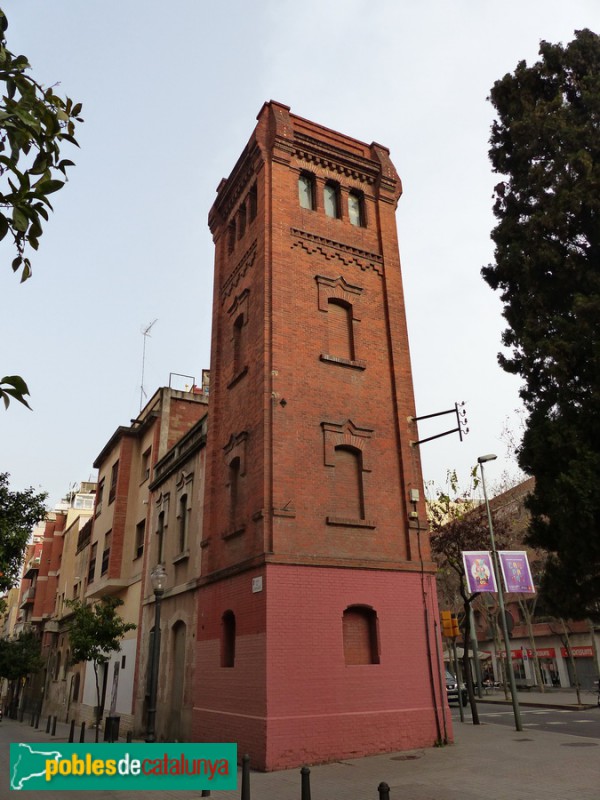 Barcelona - Pilar d'aigua de Fabra i Puig