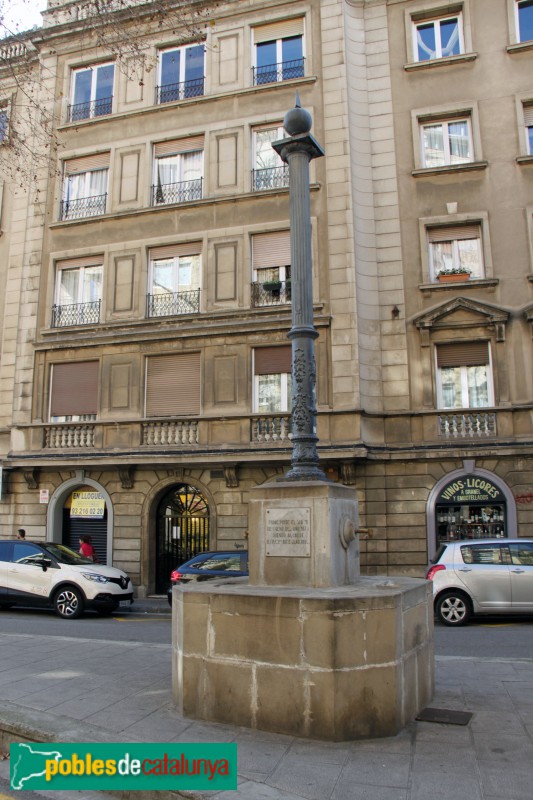 Barcelona - Font de la plaça Artós