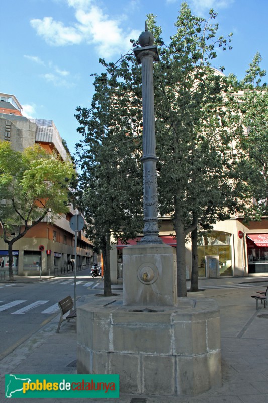 Barcelona - Font de la plaça Artós