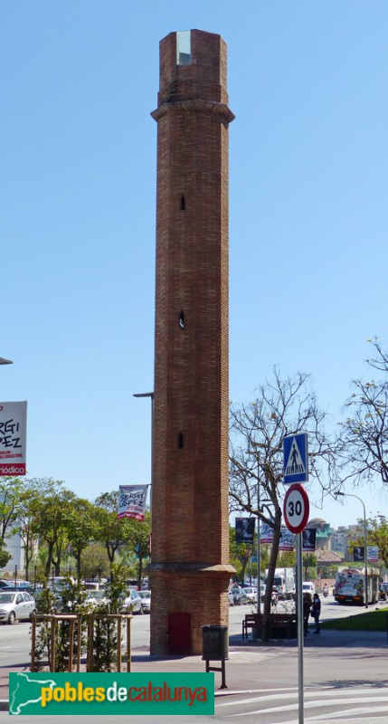 Barcelona - Pilar d'aigua de la Sagrera (Foto: Graciel·la Vidal, 2017) Barcelona - Pilar d'aigua de la Sagrera