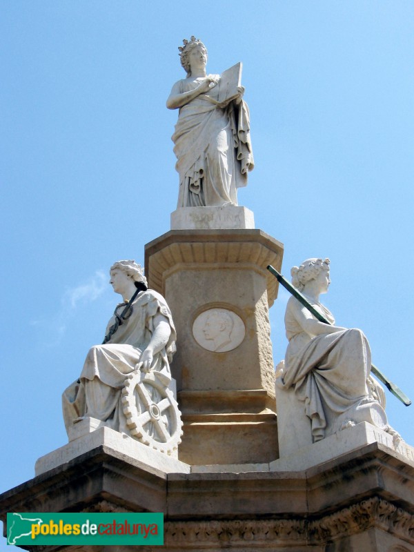 Vilanova i la Geltrú - Monument als Promotors del Ferrocarril